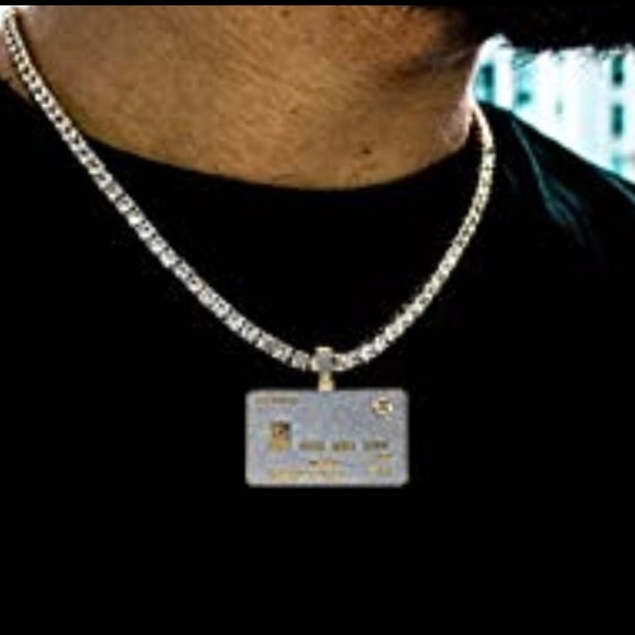 Custom made credit card pendant list name you want on it below! Ready in 13 days - Picture 5 of 16
